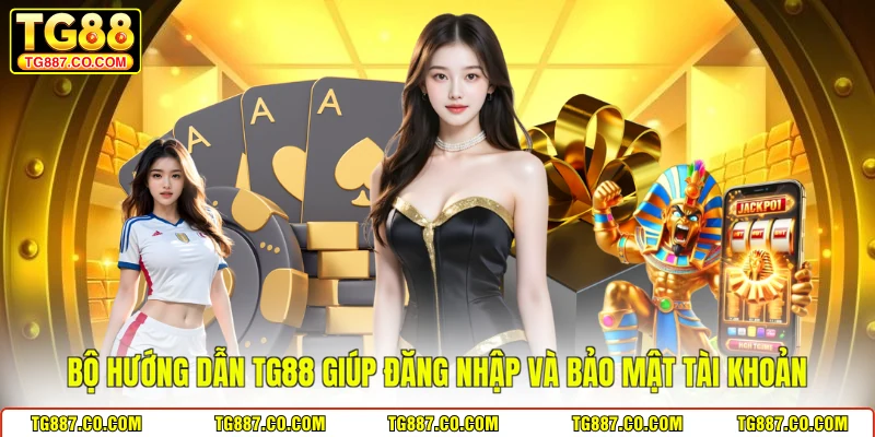 Bộ hướng dẫn TG88 giúp đăng nhập và bảo mật tài khoản