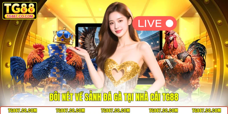 Đôi nét về sảnh đá gà tại nhà cái TG88