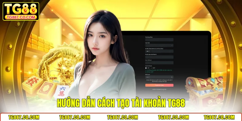 Hướng dẫn cách tạo tài khoản TG88