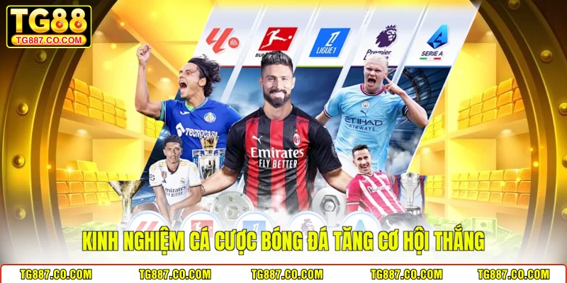 Kinh nghiệm cá cược bóng đá tăng cơ hội thắng